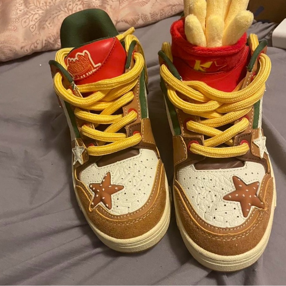 Kids Colorful Star Sneakers